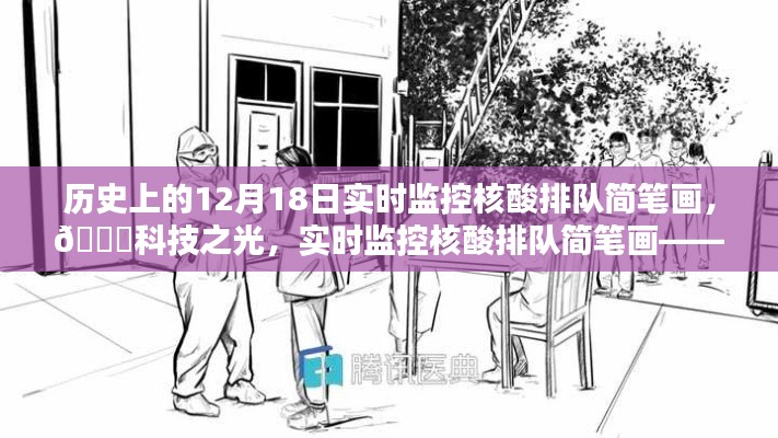 歷史上的12月18日，科技之光下的實(shí)時(shí)監(jiān)控核酸排隊(duì)簡(jiǎn)筆畫(huà)與新品揭秘