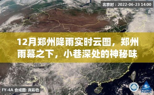 鄭州雨幕之下，雨云實(shí)時(shí)云圖與小巷特色小店探秘