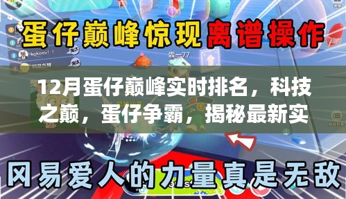 揭秘最新巔峰排名背后的神秘力量，蛋仔爭霸科技之巔的實時排名解析
