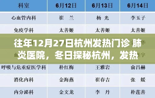 冬日探秘杭州發(fā)熱門診背后的綠色之旅，尋找心靈的靜謐之地