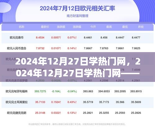 初學(xué)者與進(jìn)階用戶必備，學(xué)熱門網(wǎng)全方位學(xué)習(xí)指南（2024年12月27日版）