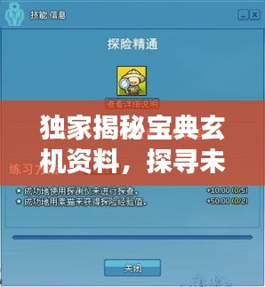 獨(dú)家揭秘寶典玄機(jī)資料，探尋未知奧秘的關(guān)鍵所在