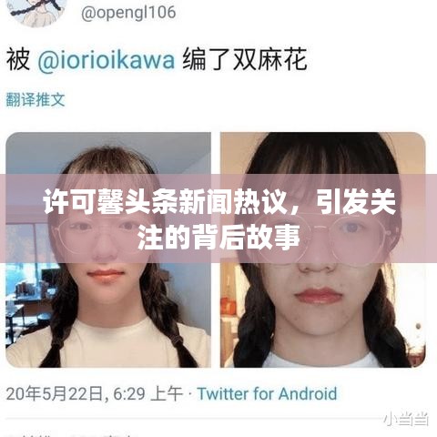 許可馨頭條新聞熱議，引發(fā)關注的背后故事