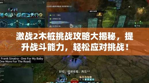 激戰(zhàn)2木樁挑戰(zhàn)攻略大揭秘，提升戰(zhàn)斗能力，輕松應(yīng)對(duì)挑戰(zhàn)！