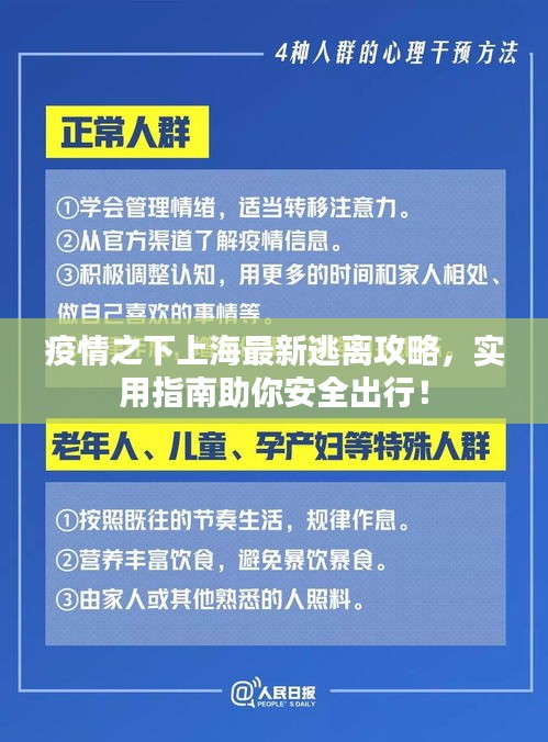 疫情之下上海最新逃離攻略，實用指南助你安全出行！