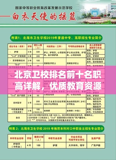 北京衛(wèi)校排名前十名職高詳解，優(yōu)質(zhì)教育資源的璀璨明珠