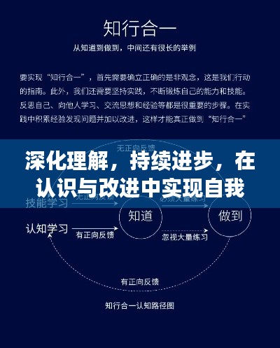 深化理解，持續(xù)進(jìn)步，在認(rèn)識(shí)與改進(jìn)中實(shí)現(xiàn)自我突破成長